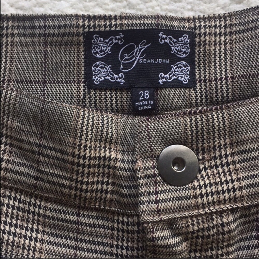 NEW  Sean John Tweed Cuffed Shorts Size 28 - Picture 5 of 8